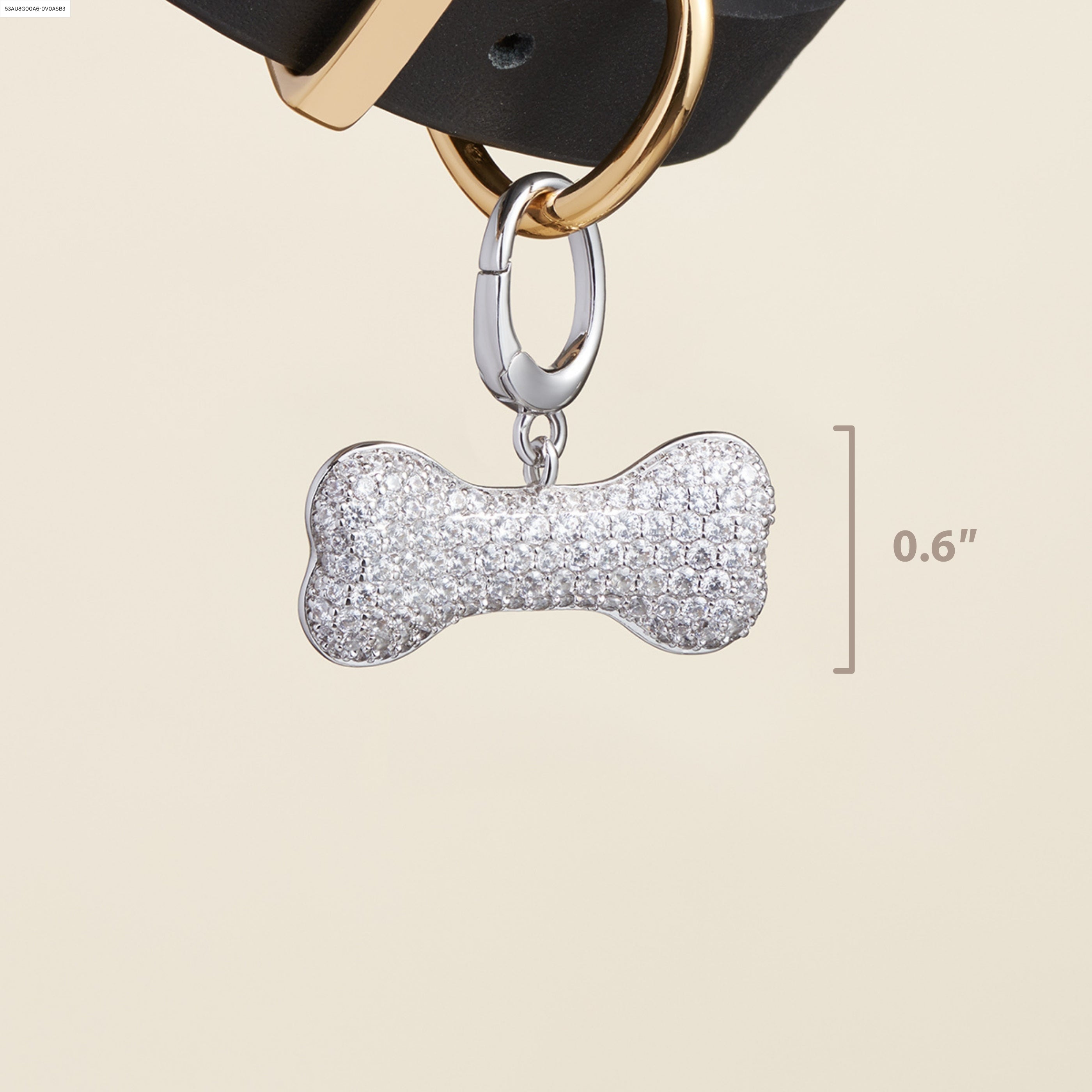 Bone-Shaped Pet Id Tag