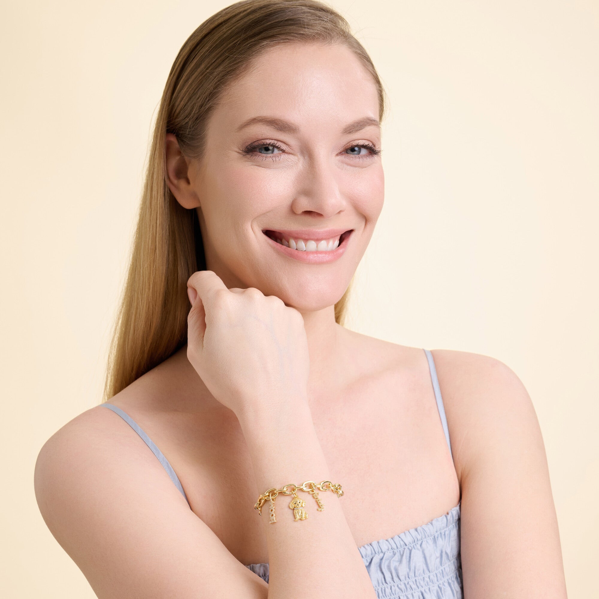 Poodle Sterling Silver Charm