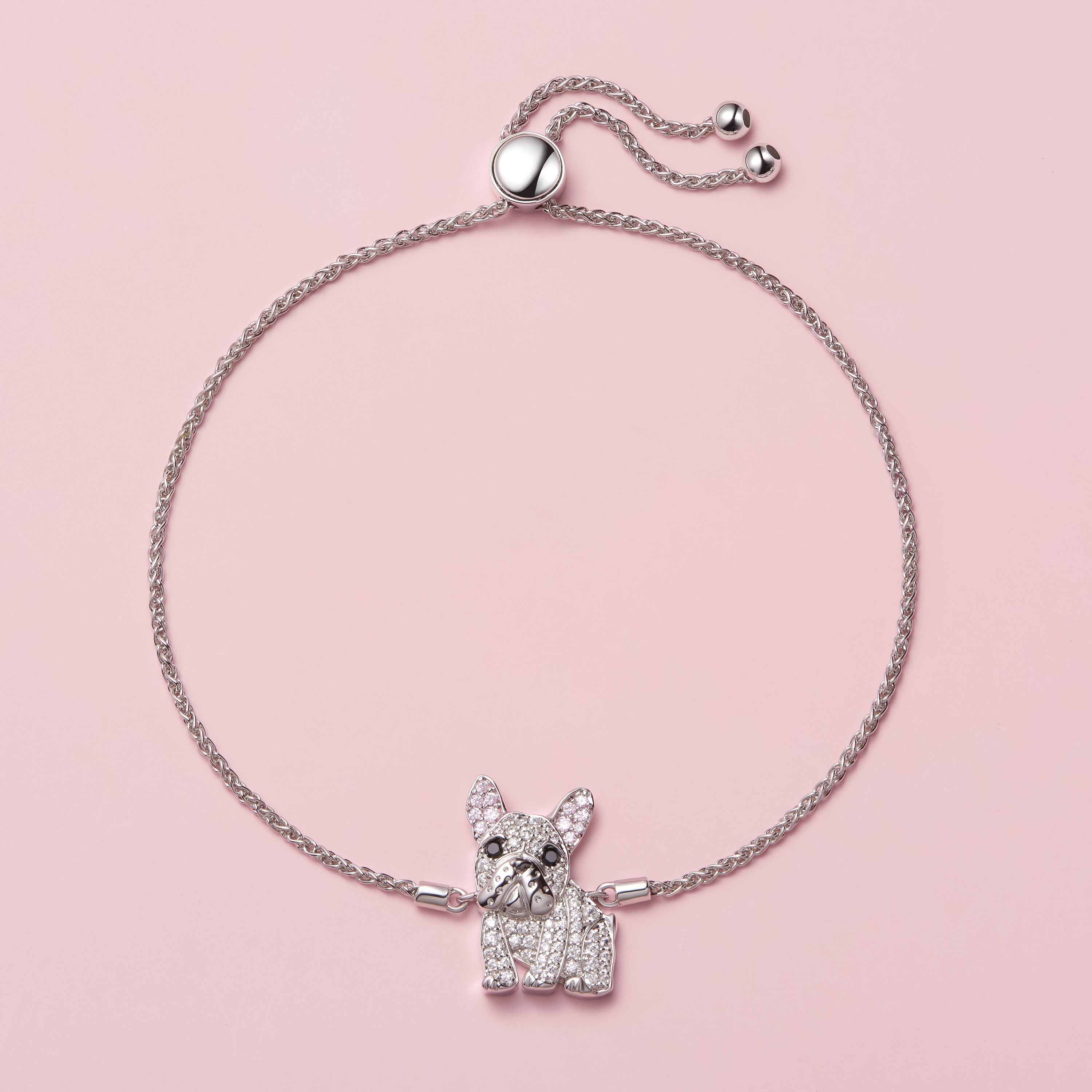 #color_White Frenchie Bracelet