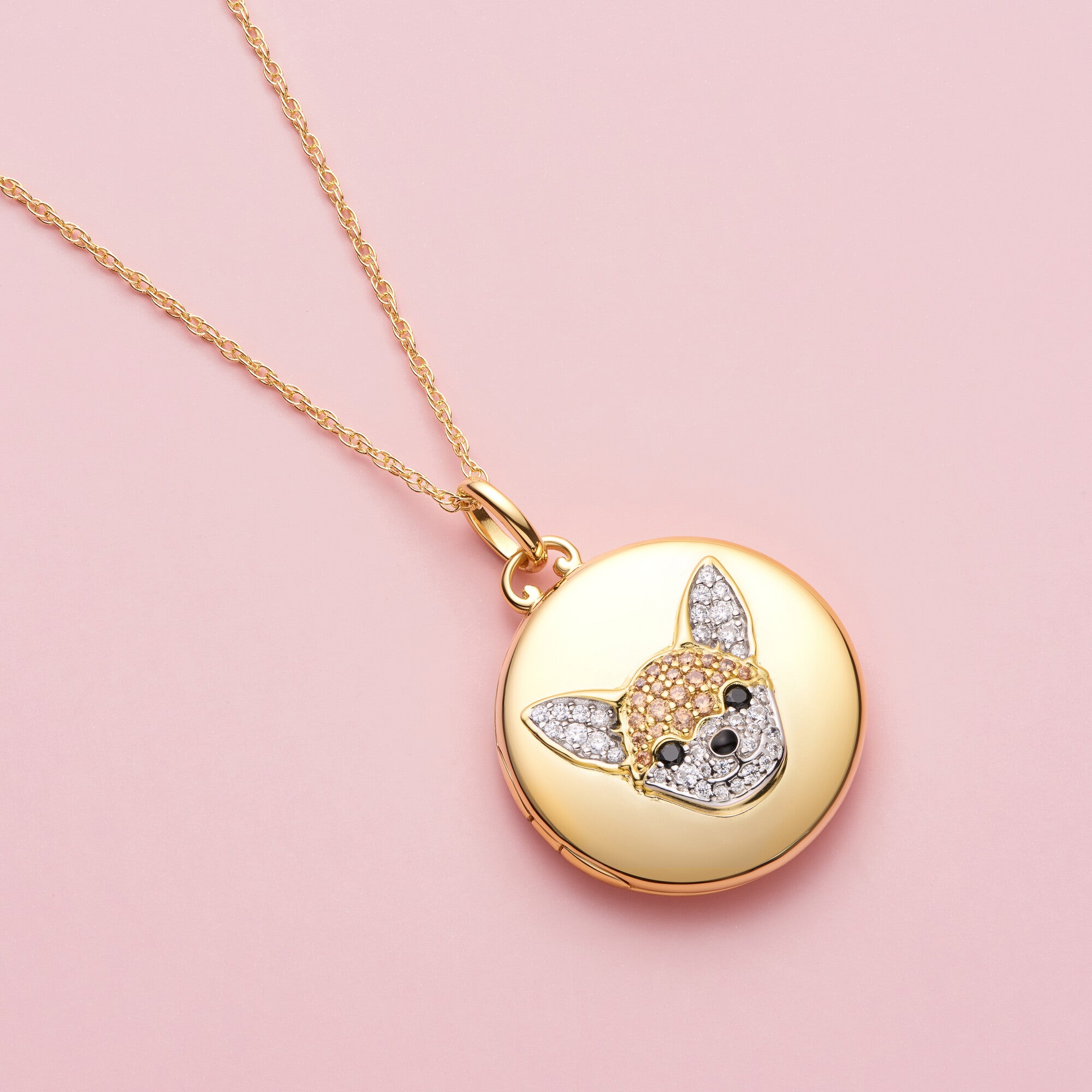 Chihuahua Sterling Silver Locket