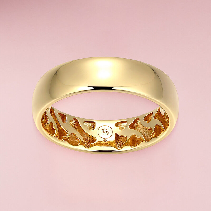 #color_Solid Band Ring - Gold