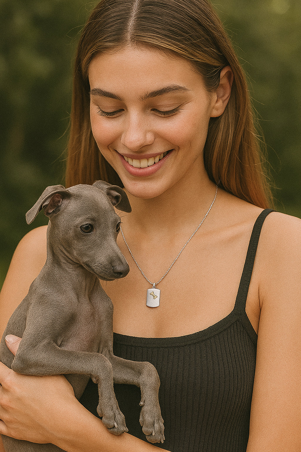 Pet Love Necklace – Paw Squircle