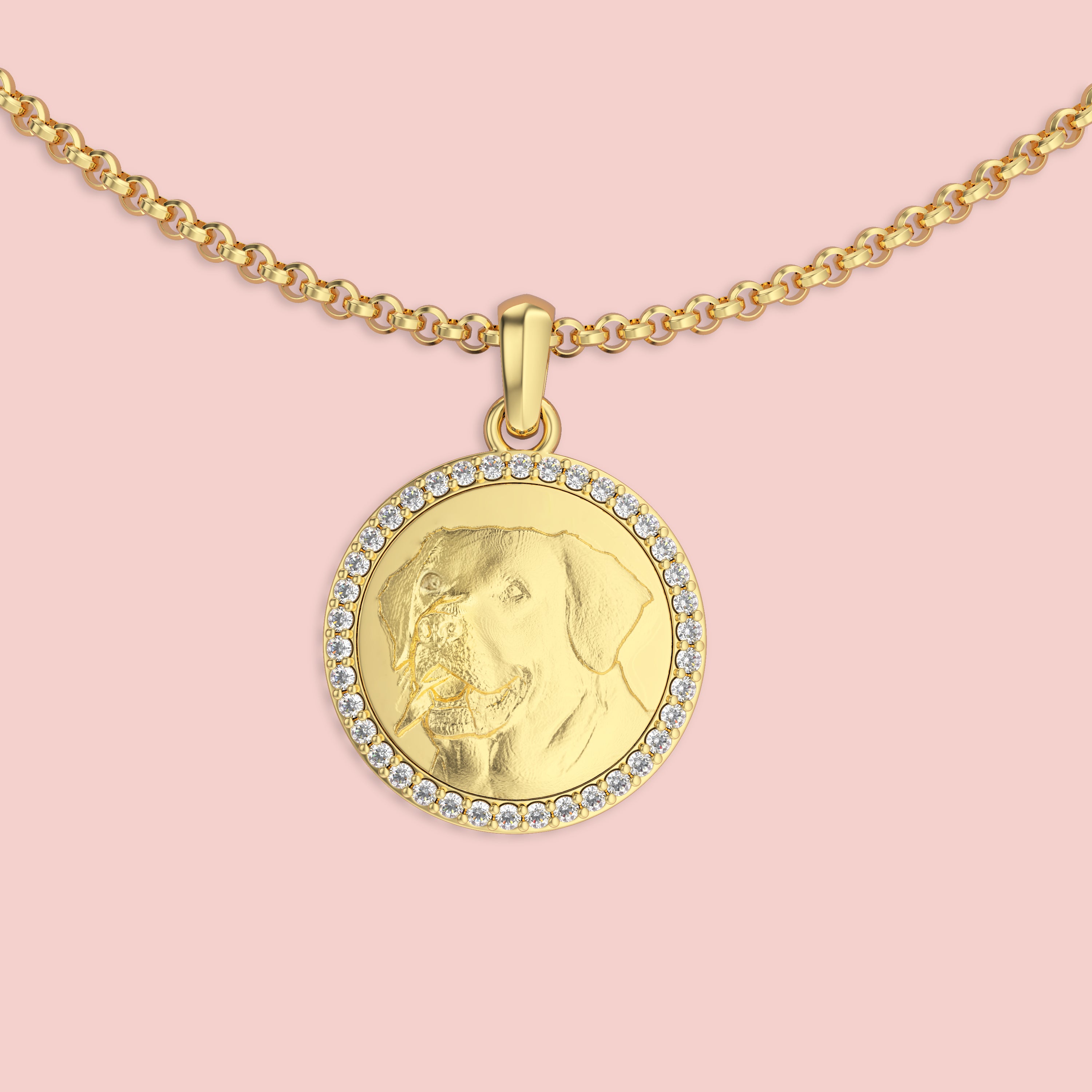 Pet Love Necklace – Labrador Pendant