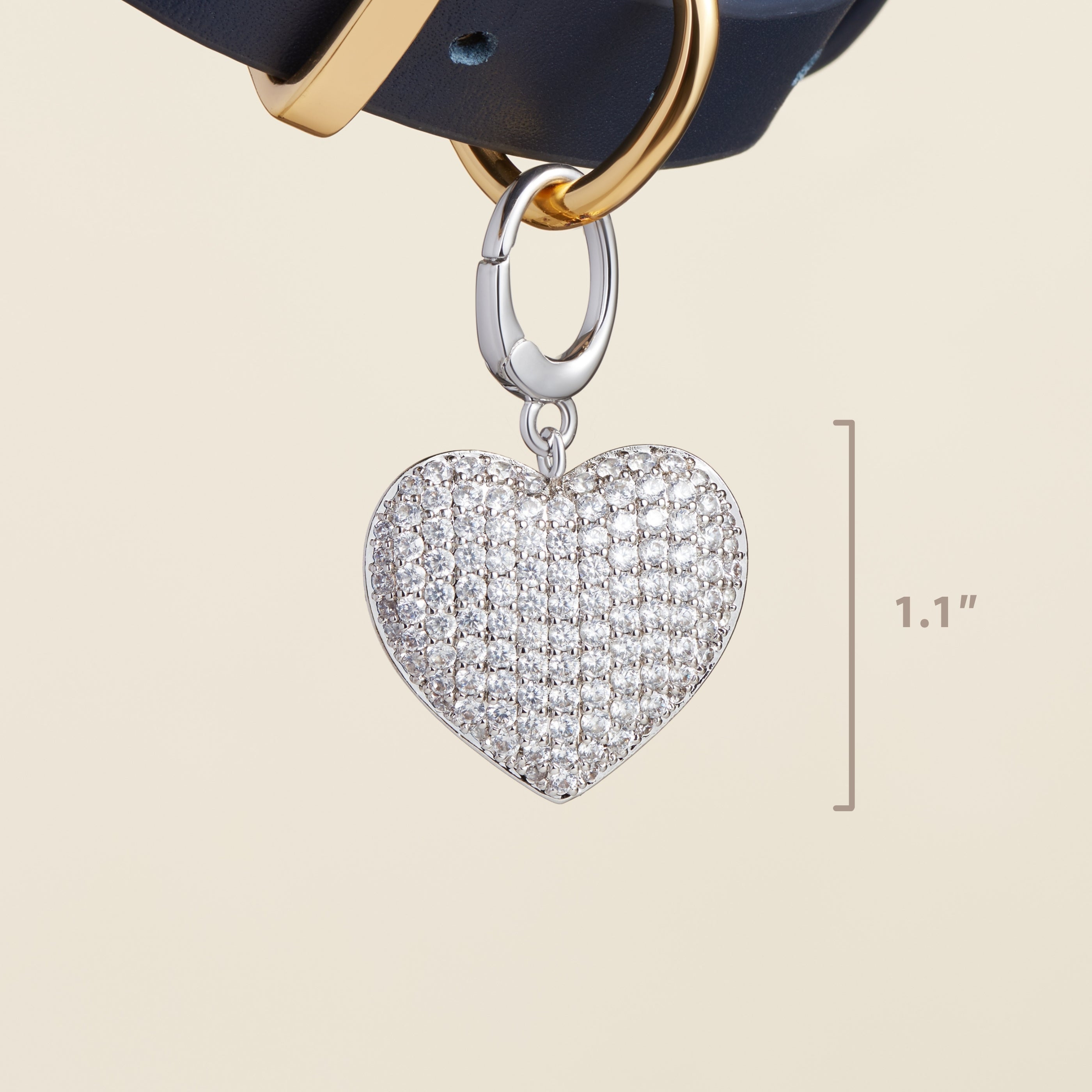 Heart-Shaped Pet Id Tag
