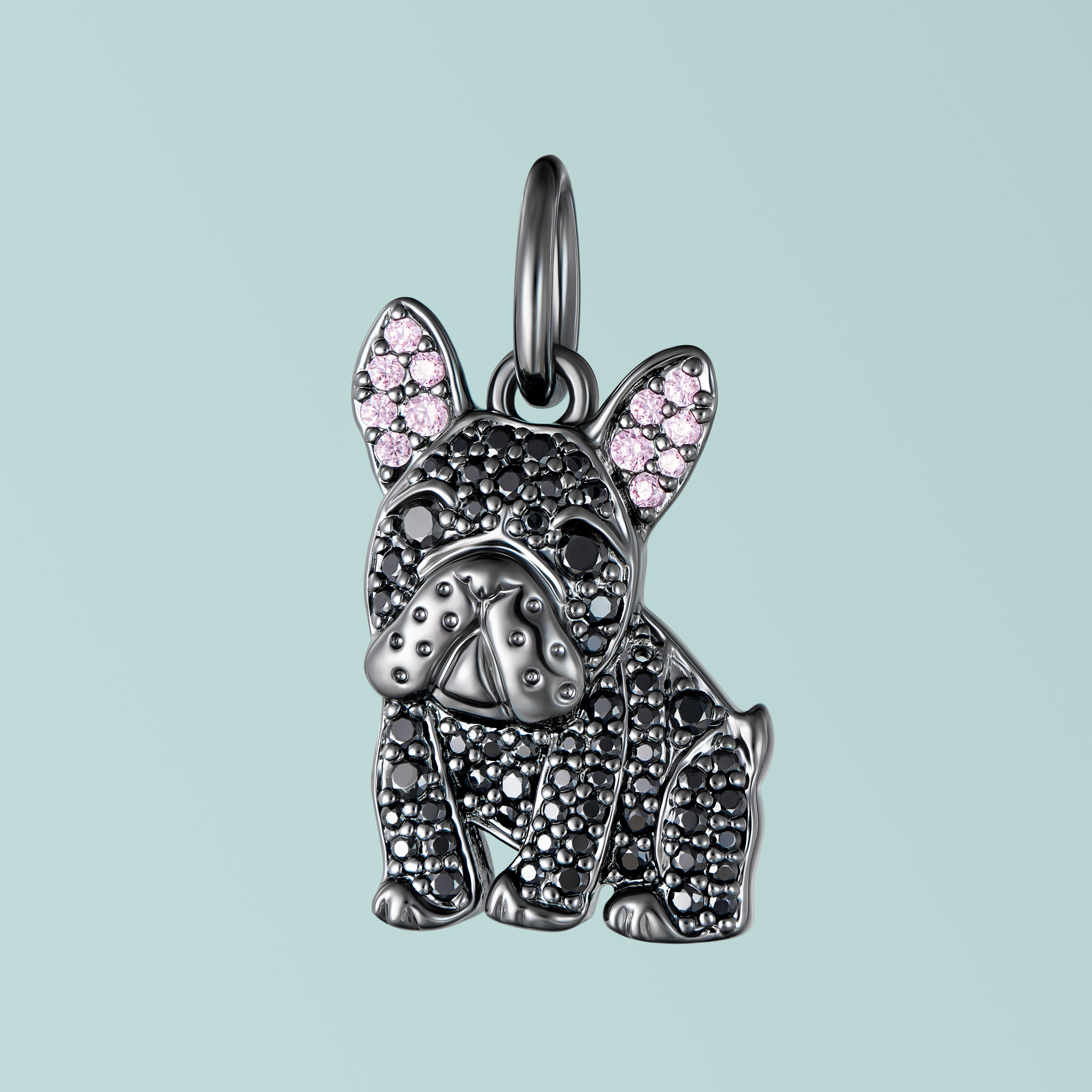 #color_Black Frenchie Charm