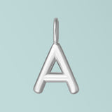 Alphabet Sterling Silver Charms