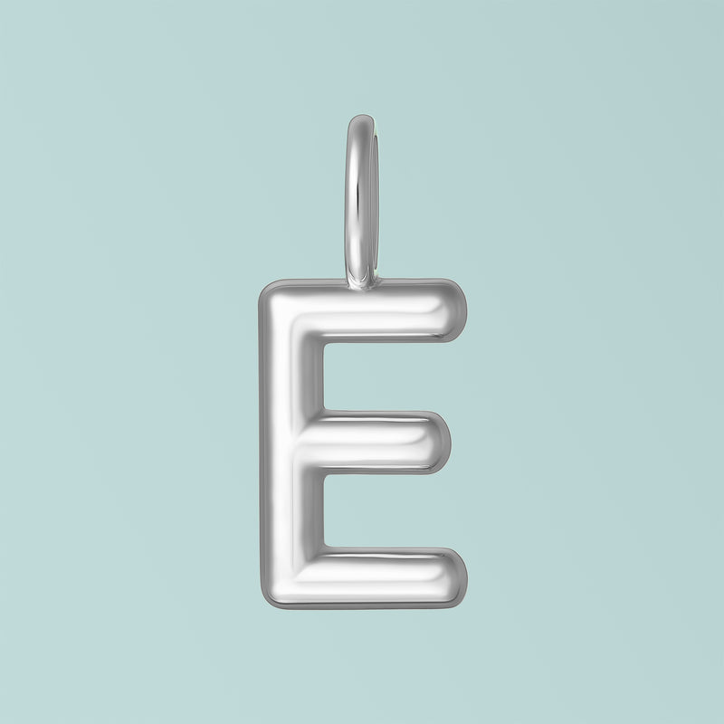 Alphabet Sterling Silver Charms