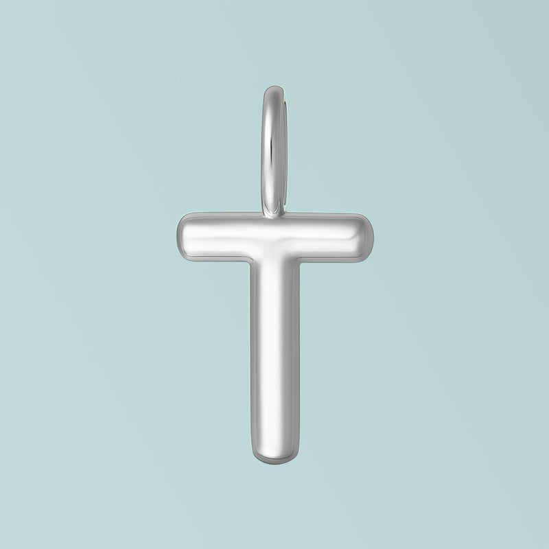 Alphabet Sterling Silver Charms
