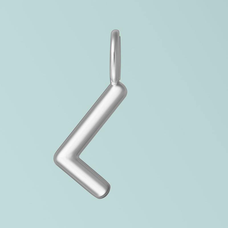 Alphabet Sterling Silver Charms