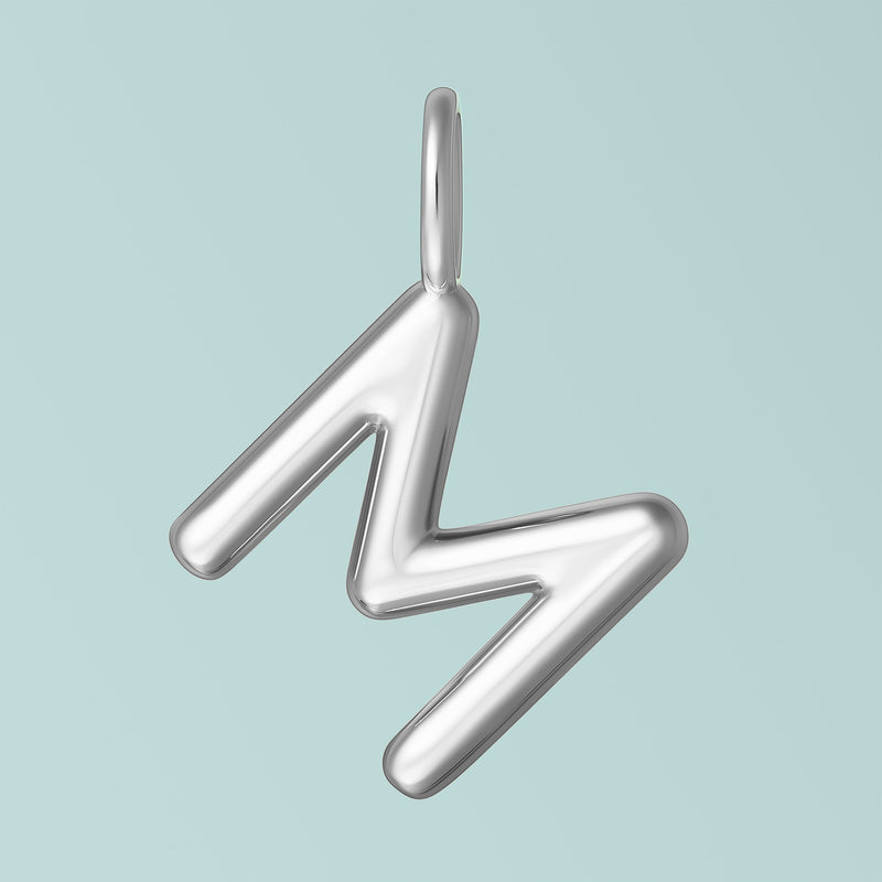 Alphabet Sterling Silver Charms