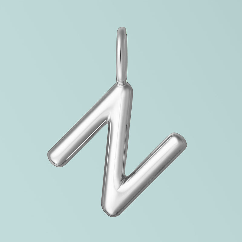 Alphabet Sterling Silver Charms