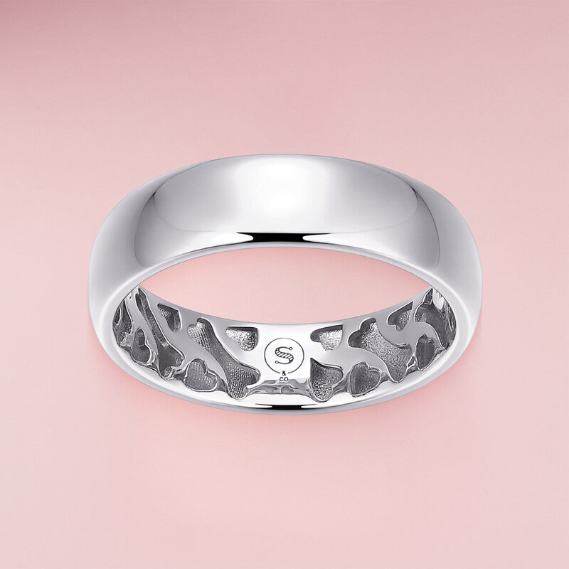 #color_Solid Band Ring - Silver