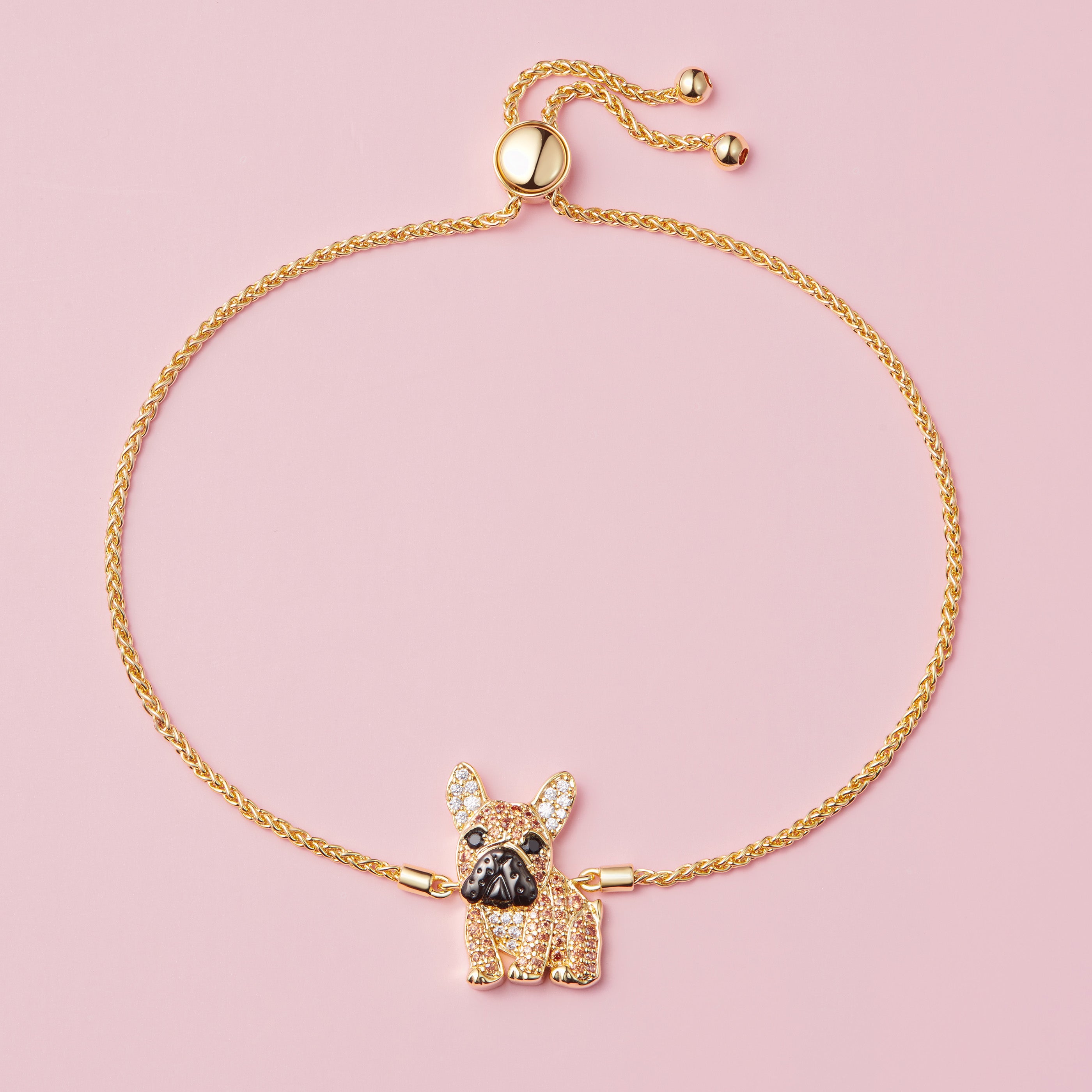 #color_Gold Frenchie Bracelet