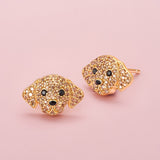 Labrador Retriever Sterling Silver Stud Earrings