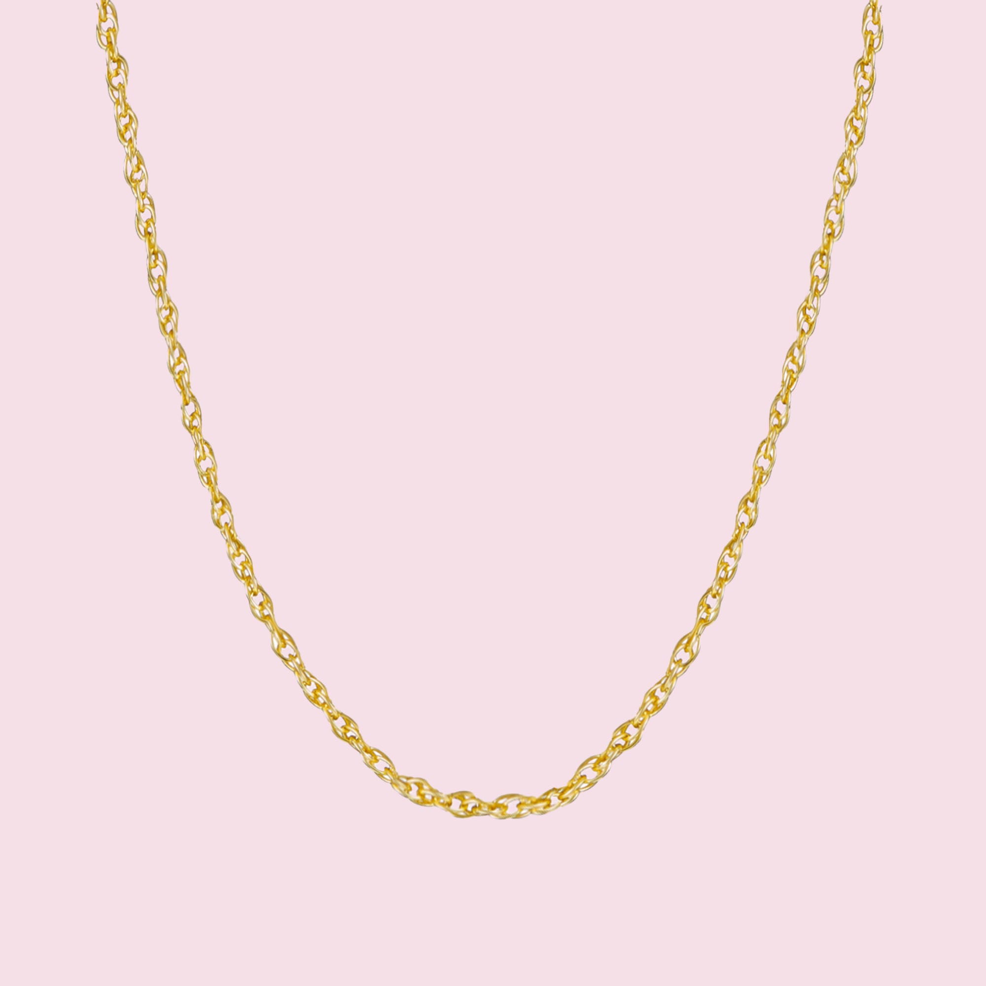 8R Rope chain 18"+2" extender for Necklaces & Charms