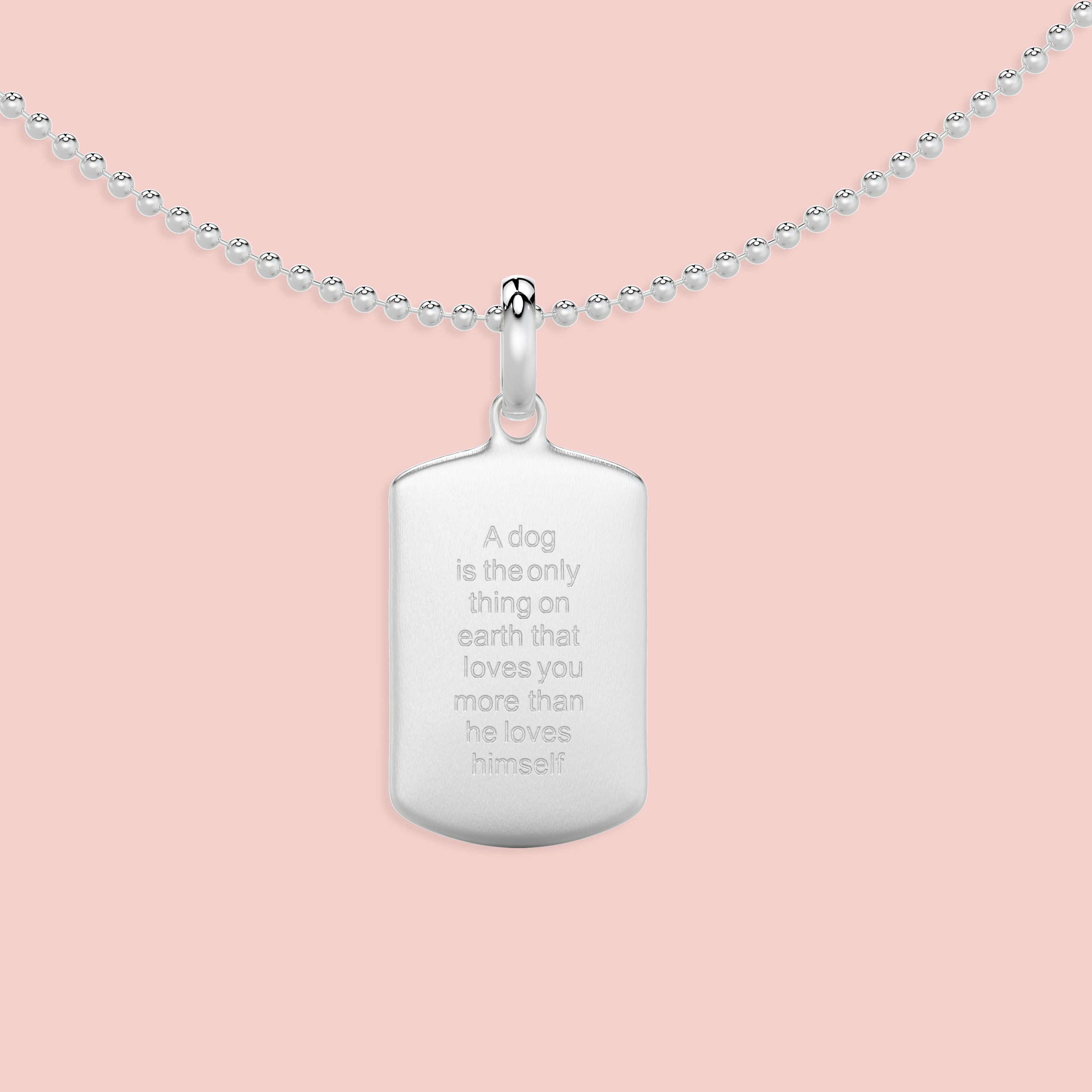 Pet Love Necklace – Paw Squircle