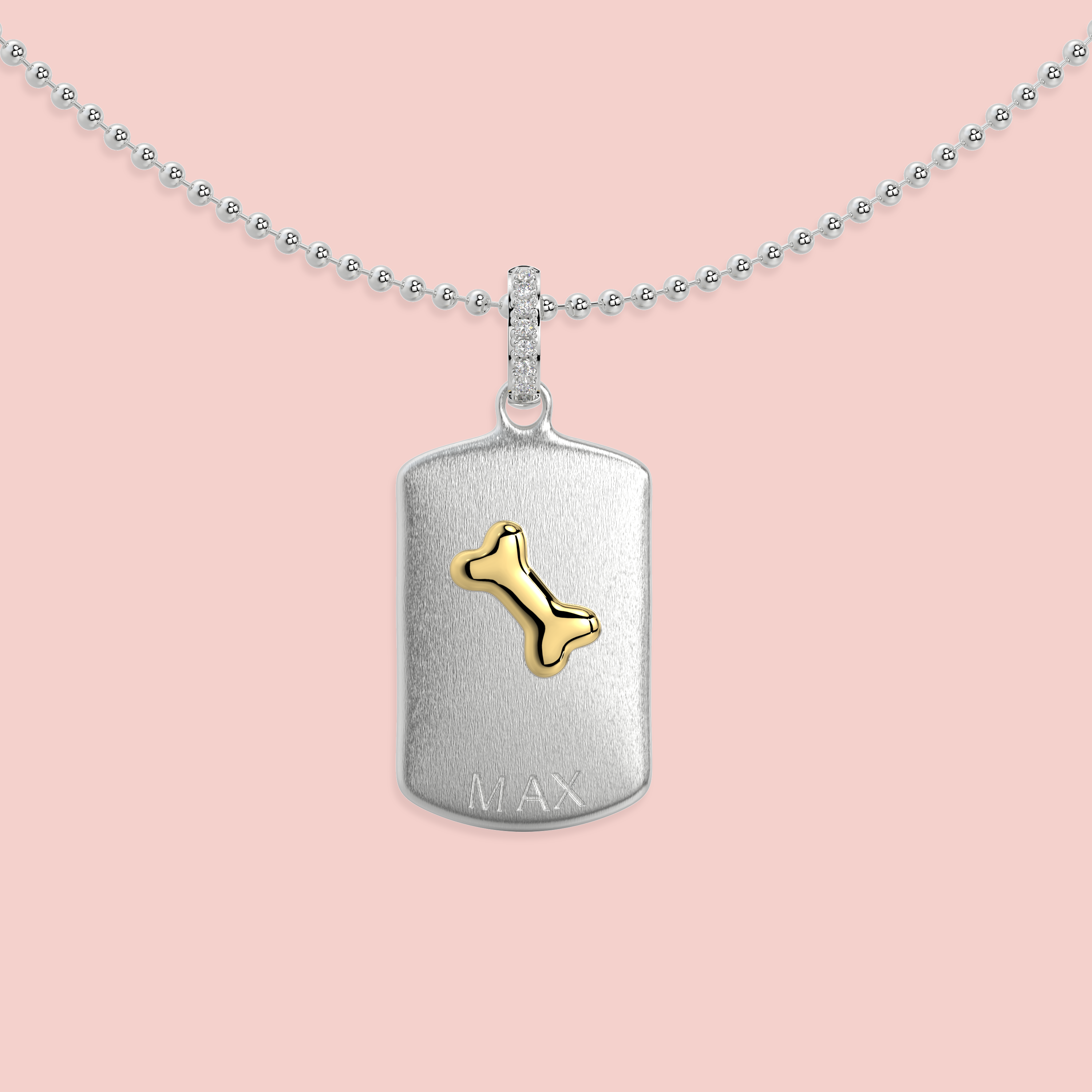 Pet Love Necklace – Paw Squircle