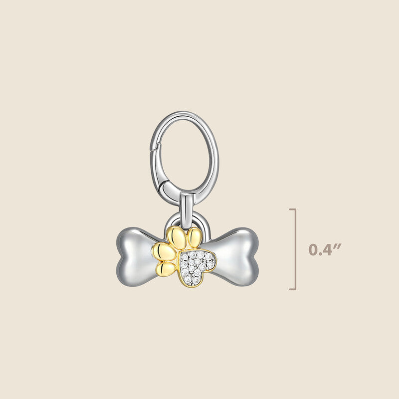"Mommy & Me - Bone" Pet Id Tag