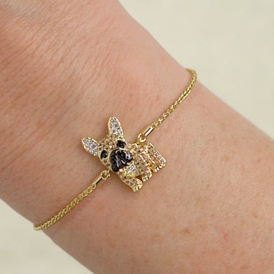 #color_Gold Frenchie Bracelet