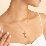 Boxer Sterling Silver Pendant Necklace