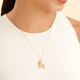 Cocker Spaniel Sterling Silver Pendant Necklace